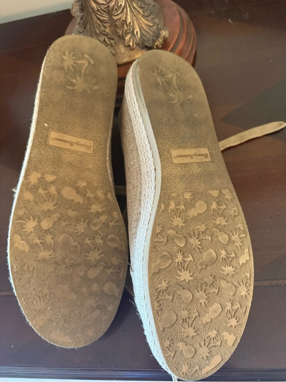 Tommy BahamasWedge Espadrille Platform Sneakers in Beige - Women's Casual Lace-U